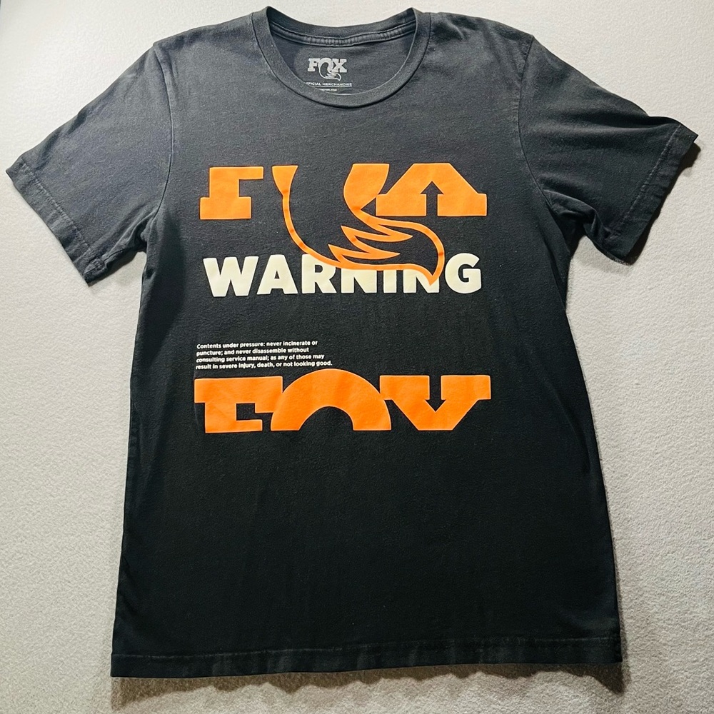 Fox Factory Official Merchandise Black T-Shirt Men’s Size S